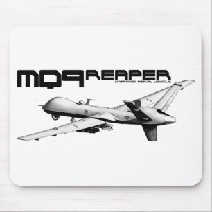 Alfombrilla De Ratón MQ-9 Reaper Mousepad