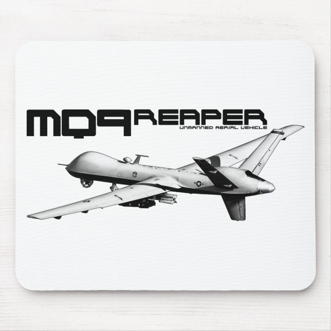 Alfombrilla De Ratón MQ-9 Reaper Mousepad (Frente)