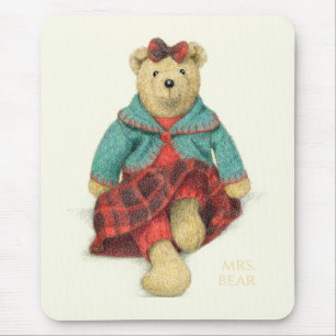 Alfombrilla De Ratón MRS. almohadilla del ratón BEAR