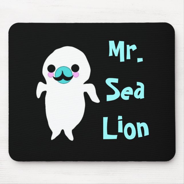 Alfombrilla De Ratón mrsealion, Mr.SeaLion (Frente)