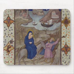 Alfombrilla De Ratón Ms 11060-11061 horas de Notre Dame: Vespers, la F