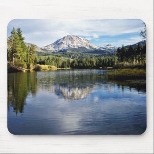 Alfombrilla De Ratón Mt. Lassen del lago Manzanita