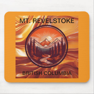 Alfombrilla De Ratón Mt. Revelstoke Columbia Británica