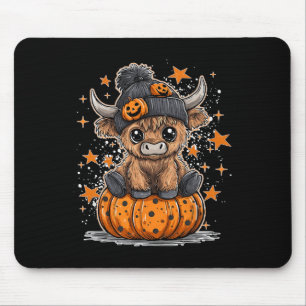 Alfombrilla De Ratón Mú quiero decir Buu divertida calabaza de vaca de
