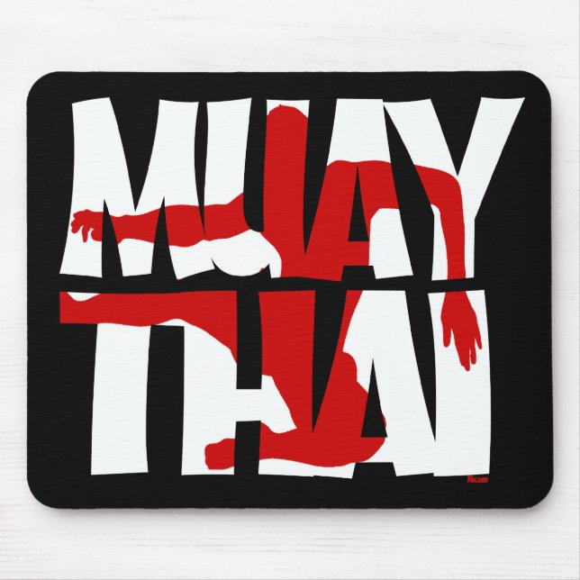 Alfombrilla De Ratón Muay Thai (Frente)