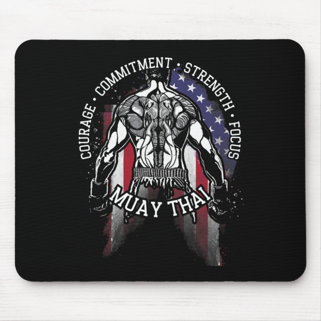 Alfombrilla De Ratón Muay Thai  (Frente)