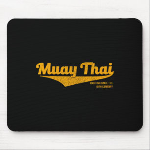 Alfombrilla De Ratón Muay Thai Kickboxing angustiado, Mma, Bjj, Tailand