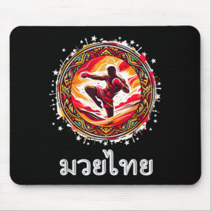 Alfombrilla De Ratón Muay Thai MMA Kickboxing Boxeo Tailandés Ocho Extr