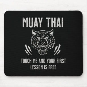 Alfombrilla De Ratón Muay Thai Touch Me Y Tu Primera Lección Es Gratuit