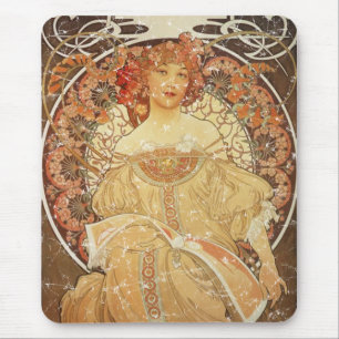 Alfombrilla De Ratón Mucha 2 - 1890 - afligida