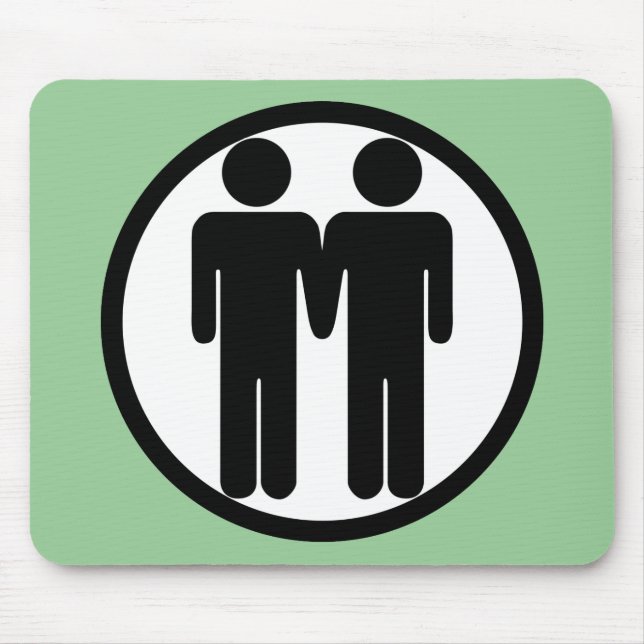 Alfombrilla De Ratón Muchacho + Muchacho Mousepad (Frente)