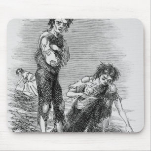 Alfombrilla De Ratón Muchacho y chica en Cahera