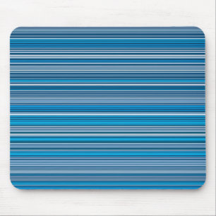 Alfombrilla De Ratón Muchas franjas multicolores en el azul…