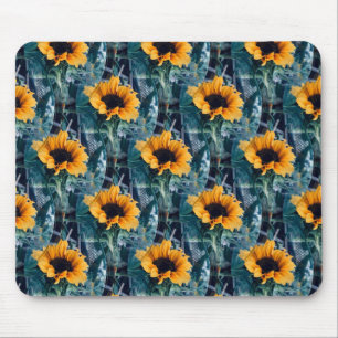 Alfombrilla De Ratón Muchos girasoles soleados....