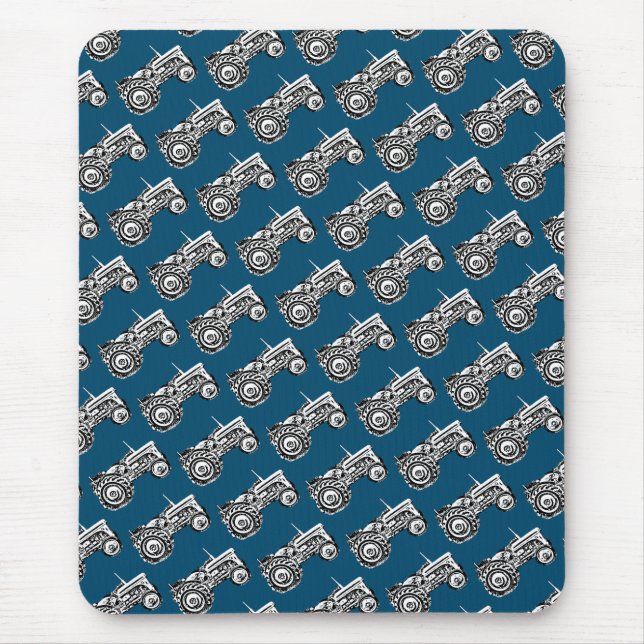 Alfombrilla De Ratón muchos tractores de fergison de massey gris antigu (Frente)