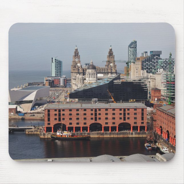 Alfombrilla De Ratón Muelle Liverpool - Mousepad de Albert (Frente)
