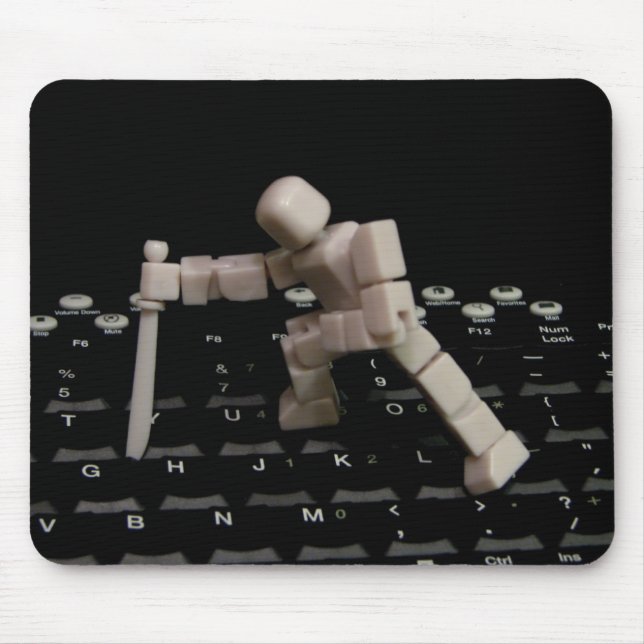 Alfombrilla De Ratón ¡Muere el ordenador, muere! (Frente)