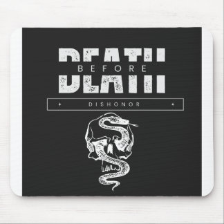 Alfombrilla De Ratón Muerte antes de Dishonor Mousepad