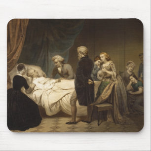 Alfombrilla De Ratón Muerte del mousepad de George Washington