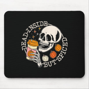 Alfombrilla De Ratón Muertos Dentro Pero Calavera De Calabaza En Picadu
