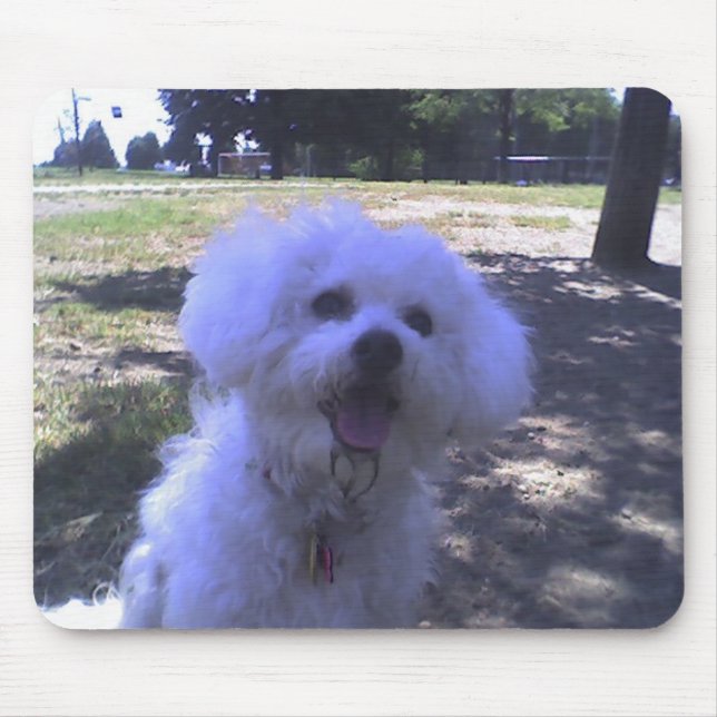 Alfombrilla De Ratón Muffie en el parque del perro (Frente)