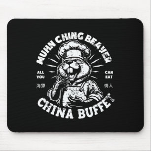 Alfombrilla De Ratón Muhn Ching Beaver Humor Sucio Raunchy Adulto Tee M