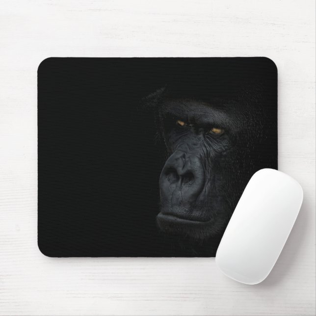 Alfombrilla De Ratón Muismat portret gorilla (Con ratón)