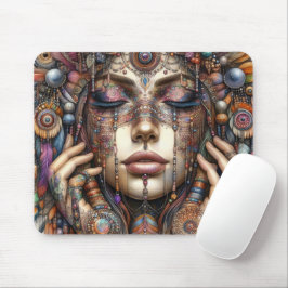 Alfombrilla De Ratón Mujer con elaborada fundamentación de inspiración 