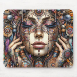 Alfombrilla De Ratón Mujer con elaborada fundamentación de inspiración 
