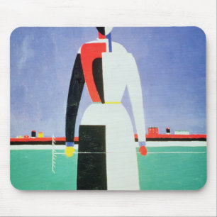 Alfombrilla De Ratón Mujer con un rastrillo, c.1928-32