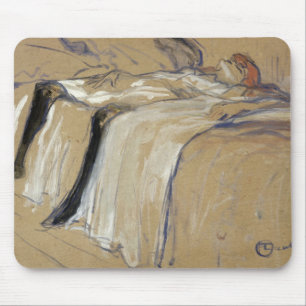 Alfombrilla De Ratón Mujer de Enrique de Toulouse-Lautrec el   que