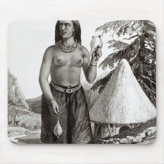 Alfombrilla De Ratón Mujer de Galla (Frente)