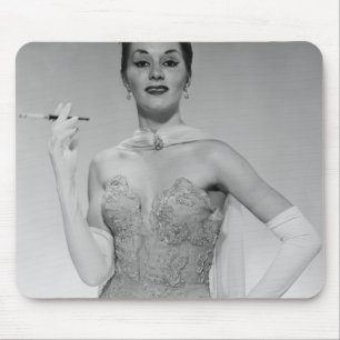 Alfombrilla De Ratón Mujer en vestido