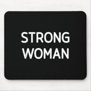 Alfombrilla De Ratón Mujer Fuerte Motivación Citas Positivas De Vida