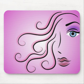 Alfombrilla De Ratón Mujer gráfica