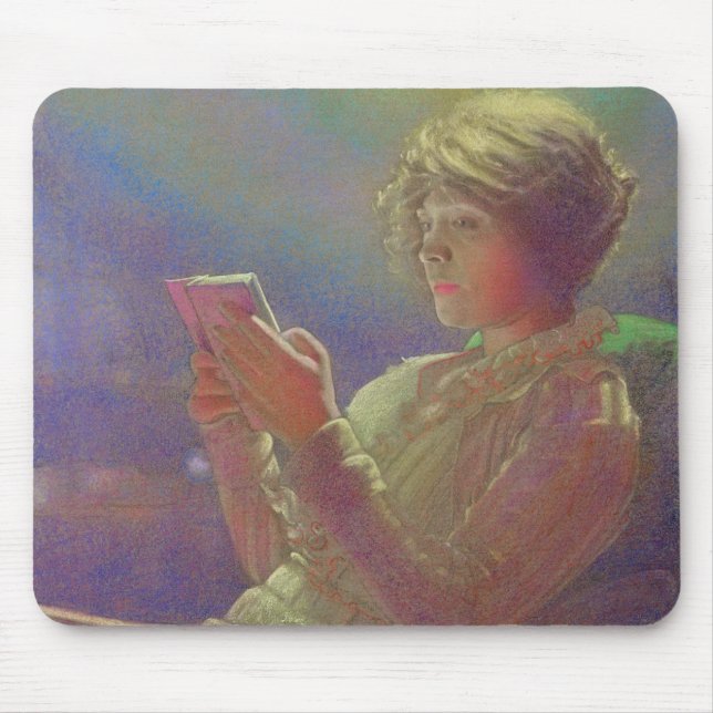 Alfombrilla De Ratón Mujer Reading, 1921 (Frente)