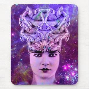 Alfombrilla De Ratón Mujer Serpiente Medusa