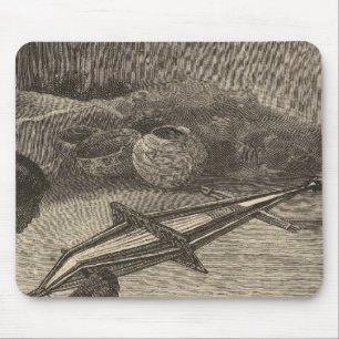 Alfombrilla De Ratón Mujer Zuni tejiendo cinturón