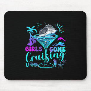 Alfombrilla De Ratón Mujeres Chicas Fuera de Crucero Vacaciones de Cruc