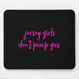Alfombrilla De Ratón Mujeres Divertidas de Nueva Jersey, Chicas de Jers