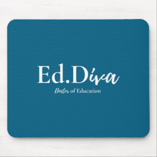 Alfombrilla De Ratón Mujeres edd doctorado en educación edd diva doctor