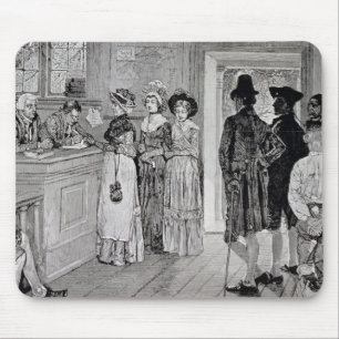 Alfombrilla De Ratón Mujeres en las encuestas en New Jersey