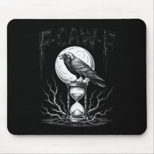 Alfombrilla De Ratón Mujeres gótico oscuro F-caw-f negro de la luna de