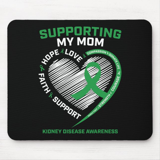 Alfombrilla De Ratón Mujeres Niños Madre Madre Madre Madre Enfermedad R (Frente)