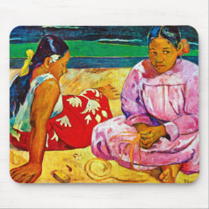Alfombrilla De Ratón Mujeres tahitianas, Gauguin