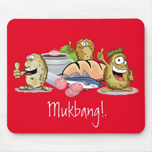 Alfombrilla De Ratón Mukbang (Frente)