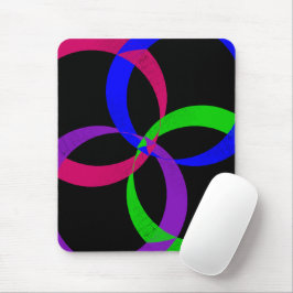 Alfombrilla De Ratón Multi Color Interchange Geometric Mouse Pad
