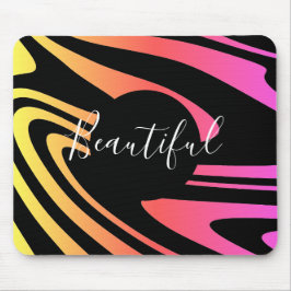 Alfombrilla de ratón multicolor personalizada