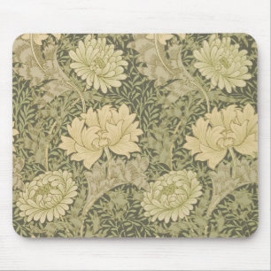 Alfombrilla De Ratón Mum Crisantemo William Morris