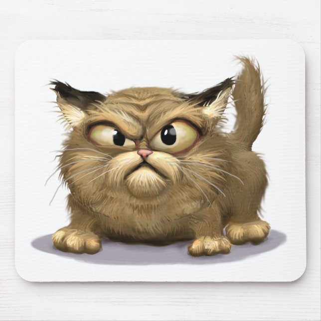 Alfombrilla De Ratón Mún gato (Frente)